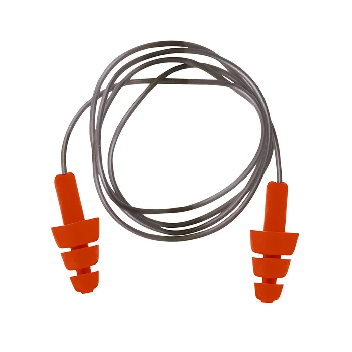 Bouchons d'oreilles TPR réutilisable EP04 orange - PORTWEST