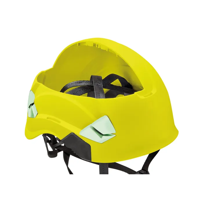 Casque travaux en hauteur VERTEX VENT jaune fluo - PETZL – Image 2