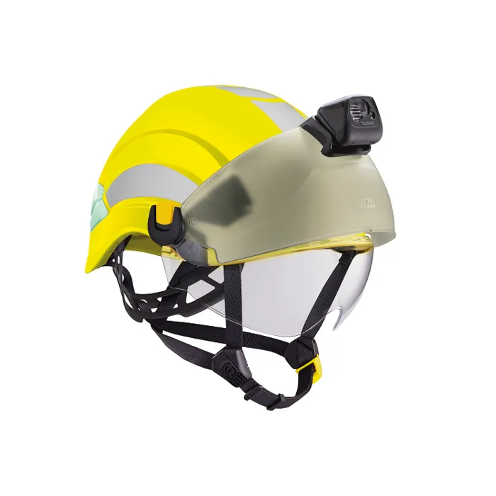 Casque travaux en hauteur VERTEX VENT jaune fluo - PETZL – Image 3