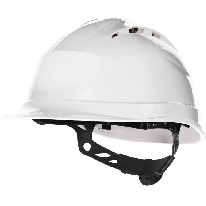 Casque de chantier aéré Quartz Up IV blanc - DELTA PLUS