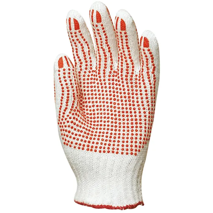 Gants coton/polyester picots rouges 4350 TU - COVERGUARD