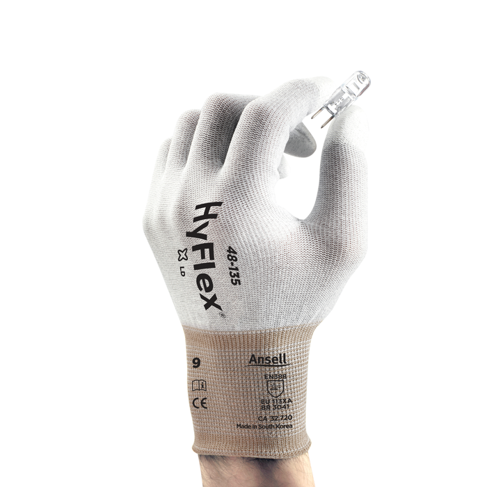 Gants HyFlex 48-135 blanc - ANSELL