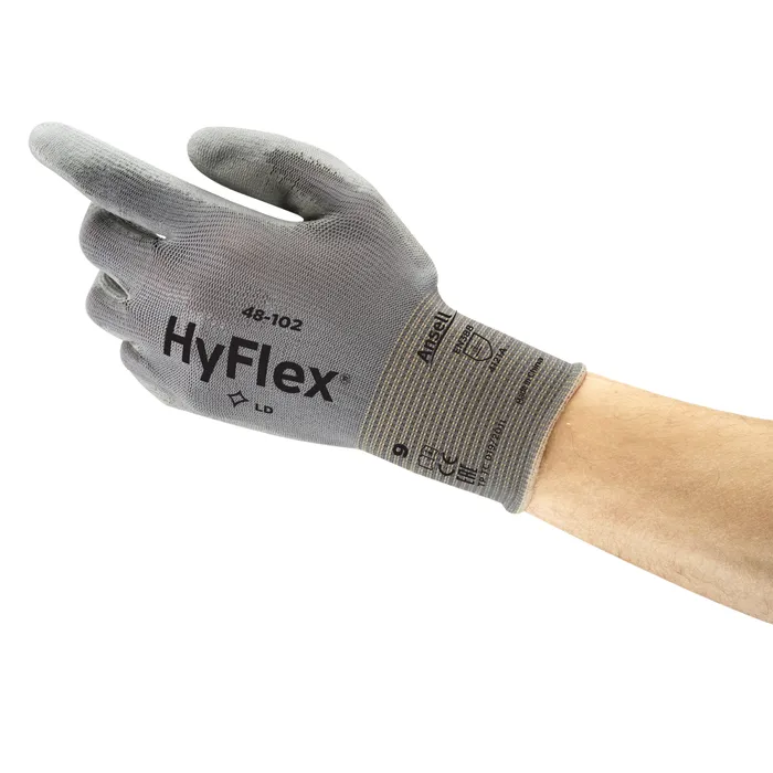 Gants HyFlex 48-102 gris - ANSELL