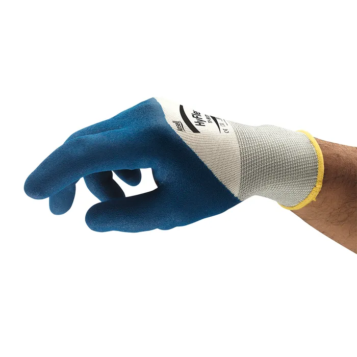 Gants HyFlex 11-917 bleu/blanc - ANSELL
