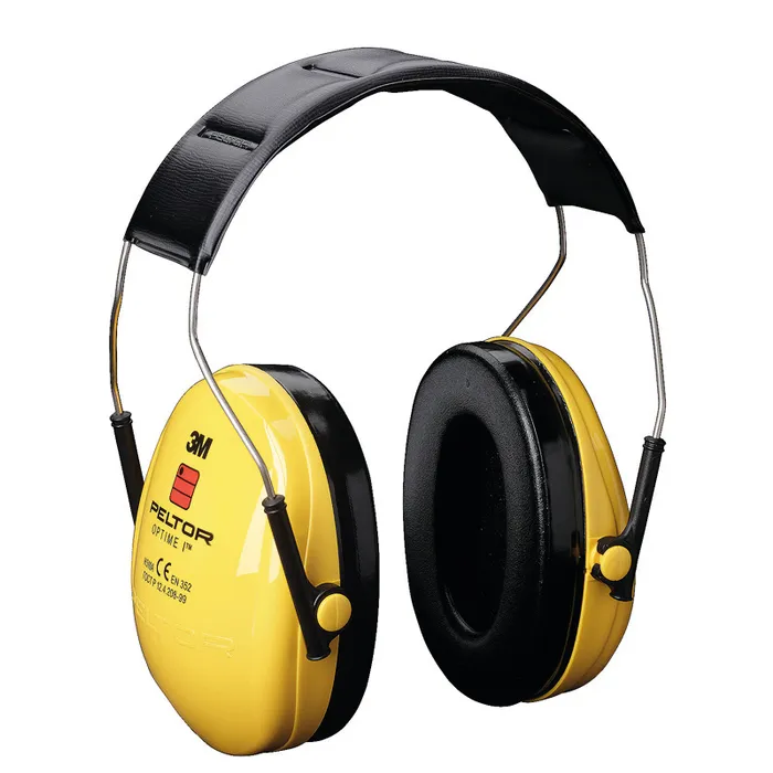Casque antibruit Peltor Optime™ I jaune serre-tête - 3M