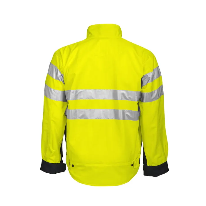 BLOUSON P/C HV JAUNE/NOIR 646401 – Image 2