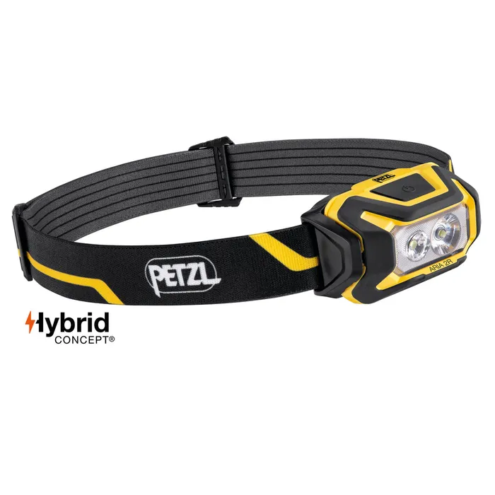 Lampe frontale Aria 2R E071AA00 noire/jaune - PETZL