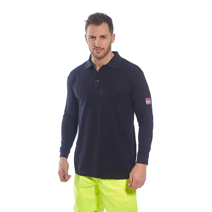 POLO IGNIFUGE ANTIST MARINE – Image 4