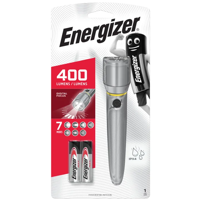 Torche métal Vision HD Performance 2AA - ENERGIZER